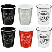 5 Five Bistrot Kopp 110ml 6 Enheter