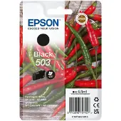 Epson 503 - 4.6 ml - svart - original - blister - bläckpatron - för EPL 5200 RIP Station 5200 WorkForce WF-2960