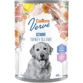Calibra Verve Kalkon Och Lamm För Seniorhundar 400g 6 Enheter