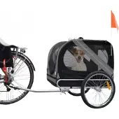 Flamingo Doggy Liner Economy Cykelkärra
