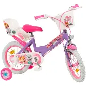 Paw Patrol Barncykel 14 Paw Patrol Lila 1480 Flicka