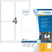 Herma Väderbeständiga folieetiketter A4 | 99,1 x 139mm | 9539 | vit | 160st