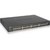 Netgear GENERISK 0606449145588 - KVM SWITCH - GS348PP Unmanaged Gigabit Ethernet [10/100/1000] Svart Ethernet-anslutning,