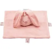 Nattou Snuttefilt - Lapidou Doudou - 28x28 cm - Gammal Rosa - - One Size - Snuttefilt