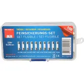Max Hauri AG 135395 Säkringsortiment (Ø x L) 5 mm x 20 mm Trög -T- Innehåll 100 st