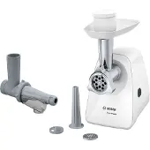 Bosch SmartPower Köttkvarn, Rostfritt Stål, Vit - MFW2515W