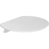 Hansgrohe WallStoris hylla 200x169 mm till skena matt vit plast
