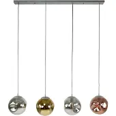 Zijlstra Glas pendellampa Stellar, dimbar, Multifärgad, Vardagsrum / matsal, Glas, Pendellampa