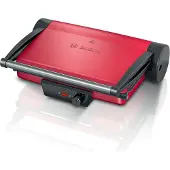 Bosch TCG4104 Klämgrill Elektrisk Svart, Röd