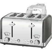 Profi Cook Ta1194 Brödrost 4 Skivor Grå