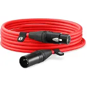 Rode 6m XLR-kabel Röd