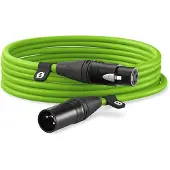 Rode Microphones Cable XLR6M-G grön (ljusgrön, 6 meter)