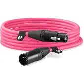 Rode XLR6M-P XLR Anslutningskabel 6 m Rosa