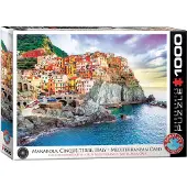 Eurographics Pussel 1000 Italien Cingu Terre-Manarola