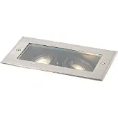 QAZQA Modern markbelysning stål 2-ljus justerbar IP65 - Oneon