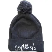 Ginza.se Genesis: Unisex Bobble Beanie Hat/Logo (Black) (Ex-Tour)