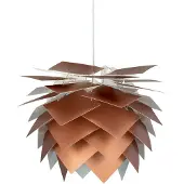 Dyberg Larsen Taklampa , Illumin Copper Look, dimbara, Koppar, Vardagsrum, Plast, Design