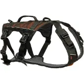 Non-Stop Dogwear Rock Harness Long L Black/Orange