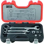Bahco Set Of Adapters And Es Ratchet Verktygssats 8 Bitar