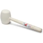 Rubi WHITE Gummihammare 750g