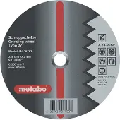 Metabo 616749000 Skrubbskiva bockad 22.23 mm 25 st