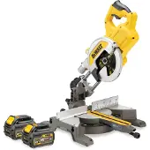 DeWalt Kap-och geringssåg FlexVolt DCS777T2; 54 V; 2x6,0 Ah batt.