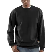 Carhartt Men's Midweight Crewneck Sweatshirt Black