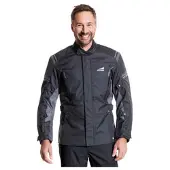 FASTWAY T-2203 Touringjacka Jacka Svart/Grå 56 Herrar sort