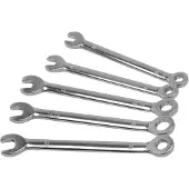 Donau Elektronik 920 Ringskruvnyckelsats 5 delar Nyckelvidd (Metrisk) (för titel) 4 - 6 mm