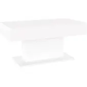 vidaXL Soffbord, Vitt, 96X50X45 Cm, Material Träbaserat