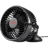 Amio Bilfläkt med sugkopp 6 12V