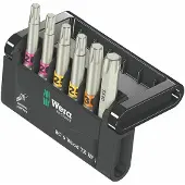 Wera 05056470001 Bit-Check 6 Wood TX HF 1 Torx-Bit Drivning: 1/4 Output: TORX 50 mm