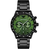 Giorgio Armani Kronografklocka - - AR11472 - Svart - Rostfritt stål - 3 ATM