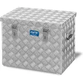 Alutec 41070 Plåtlåda räfflad Aluminium (L x B x H) 522 x 375 x 420 mm
