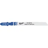 Milwaukee Sticksågsblad 4932274651; 75x2,5 mm; 5 st.