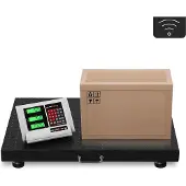 Steinberg Systems Golvvåg - 1000 kg / 0,2 kg - 60 x 80 cm - Trådlös LCD