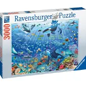 Ravensburger Pussel - 3000 Delar - Under vattnet - - One Size - Pussel
