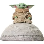 Star Wars The Mandalorian Grogu Barnet Ser På Stenmilstolpar Figur