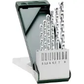 Bosch 2609255461 Sten-spiralborr set 6 delar 5 mm, 5.5 mm, 6 mm, 6.5 mm, 7 mm, 8 mm Cylinderskaft 1 set