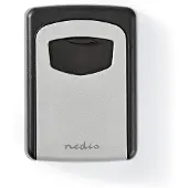 Nedis Valv | Key Safe | Kombinations Dial Lock | Inomhus och utomhus | Grå / Svart