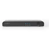 Nedis HDMI (tm) Switch | 3-Port port(s) | 3x HDMI(tm) Input | 1x HDMI(tm) Output | 4K@60Hz | 18 Gbps | Fjärrstyrd | Metall | Antracit
