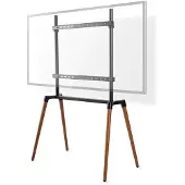 Ginza.se Nedis Golvstativ | 60 - 75 " | Maximal skärmvikt som stöds: 40 kg | Scandinavian Design | Anti-tip rem | Snäpplås | Aluminium / Stål | Svart