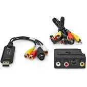 Nedis Video Grabber – digitalisera analoga videoinspelningar via USB 2.0
