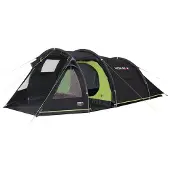 High Peak Atmos 3, Kupoltält, 3 personer, Svart, Grön