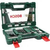 Bosch 2607017193 V-Line 83 delar Borr- & bitssats Metall, Sten, Betong, Trä, Murverk, Plexiglas