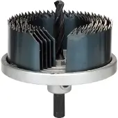 Bosch - Hålsågssats - för trä - 5 delar - 60 mm, 68 mm, 75 mm, 83 mm, 92 mm - för UniversalImpact 18V-60