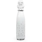 Half Moon Bay Harry Potter: Hedwig Water Bottle (Metal) 3d Lid
