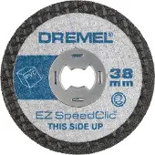 Dremel skivor för plastskärning SC476, 38,0 mm; 5 st.