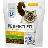 Perfect Fit Sensitive Adult 1+ med kalkon kattfoder