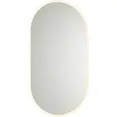 QAZQA Modern badrumsspegel inkl LED och touchdimmer - Bouwina